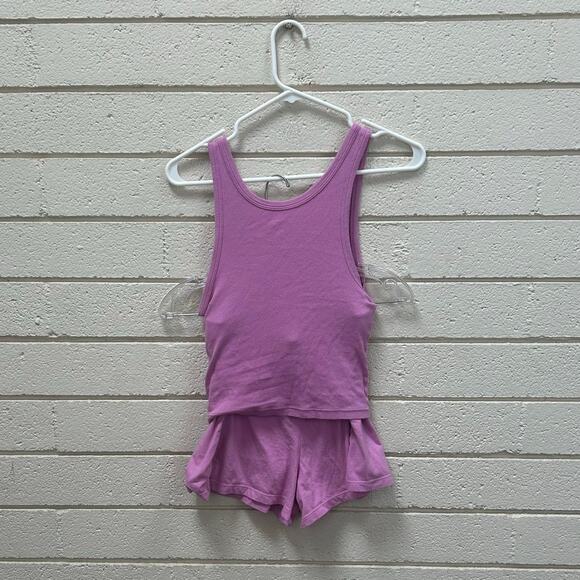 Hanes Purple Pajama Slerp Set size M - Picture 2 of 8